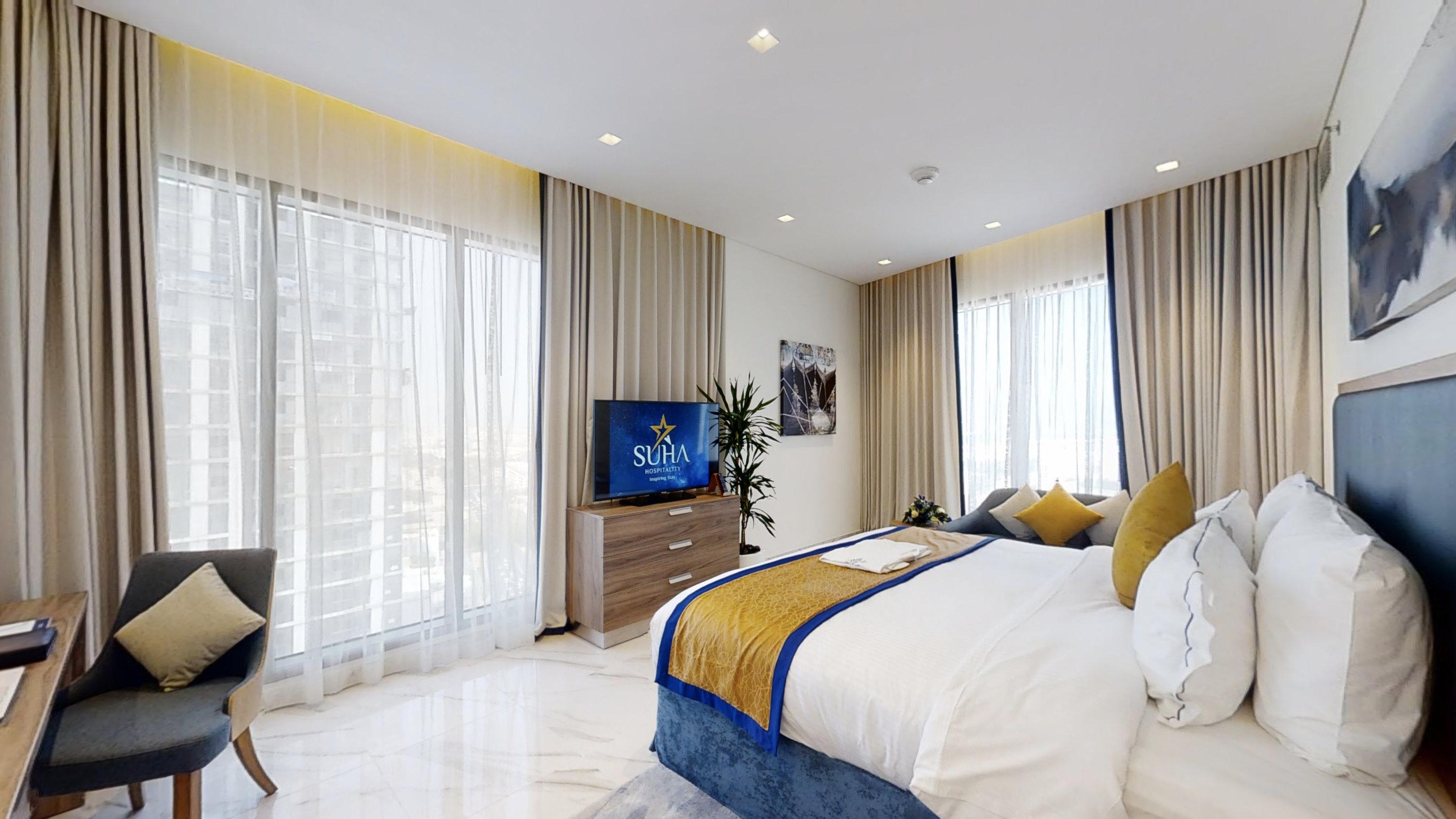 Suha Mina Rashid Hotel Apartments Dubai Exterior photo
